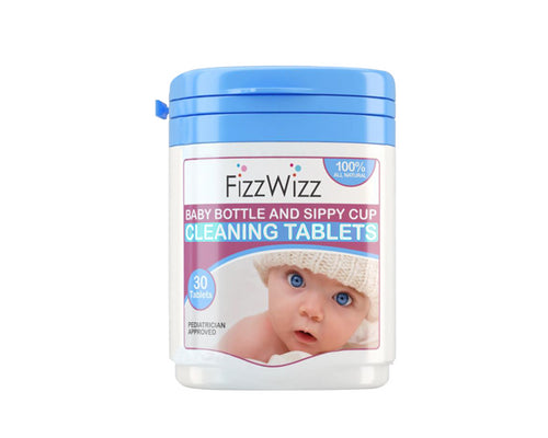 FizzWizz All-Natural Pacifier & Nipple Wipes, 30-Count